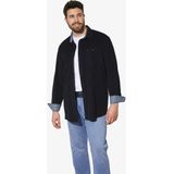 Charles Colby - Duke Nilson - Corduroy Overhemd - Donkerblauw - +Comfort Fit