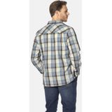 Jan Vanderstorm Overhemd donkerblauw, Ruit