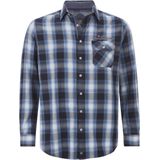 Jan Vanderstorm - KAITAR - Overhemd - Blauw - 100% Katoen - +Fit Collectie