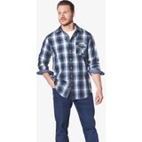 Jan Vanderstorm - KAITAR - Overhemd - Blauw - 100% Katoen - +Fit Collectie