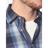 Jan Vanderstorm - KAITAR - Overhemd - Blauw - 100% Katoen - +Fit Collectie