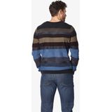 Babista - SOLEMARLI - Trui - Blauw - V-hals - Gebreide truien