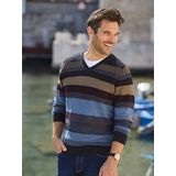 Babista - SOLEMARLI - Trui - Blauw - V-hals - Gebreide truien