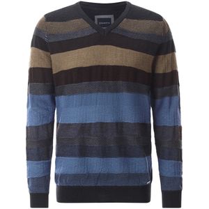 Babista - SOLEMARLI - Trui - Blauw - V-hals - Gebreide truien