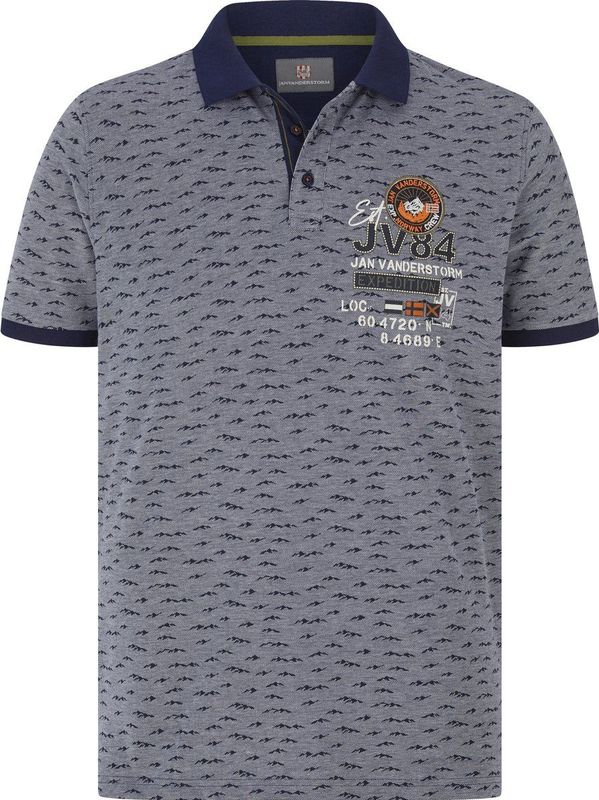 Jan Vanderstorm - HALVESEN - Poloshirt - Blauw