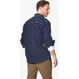 Jan Vanderstorm - OLAVIK - Denim Overhemd - Donkerblauw