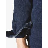 Jan Vanderstorm - OLAVIK - Denim Overhemd - Donkerblauw