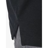 Jan Vanderstorm herren Poloshirt Met Lange Mouwen - 56/58 - zwart