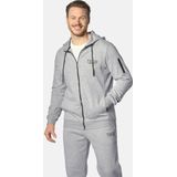 Jan Vanderstorm - ODGRIM - Sweatvest - Zilvergrijs - Herenmode in Grote Maten