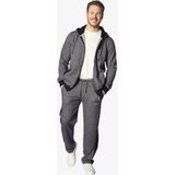 Jan Vanderstorm - RUMOLT - Sweatvest - Zwart - Herenmode in Grote Maten