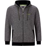 Jan Vanderstorm - RUMOLT - Sweatvest - Zwart - Herenmode in Grote Maten