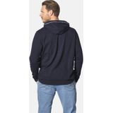 Jan Vanderstorm Hooded Sweatshirt donkerblauw, Effen