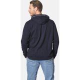 Jan Vanderstorm Hooded Sweatshirt donkerblauw, Effen