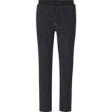 COSIMERRI - Joggingbroek - Donkerblauw Melange - Fijn Gemêleerd Patroon - Ritszakken