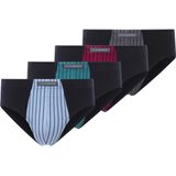 Jan Vanderstorm herren Set Van 4 Sportslips - 07 - donkerblauw