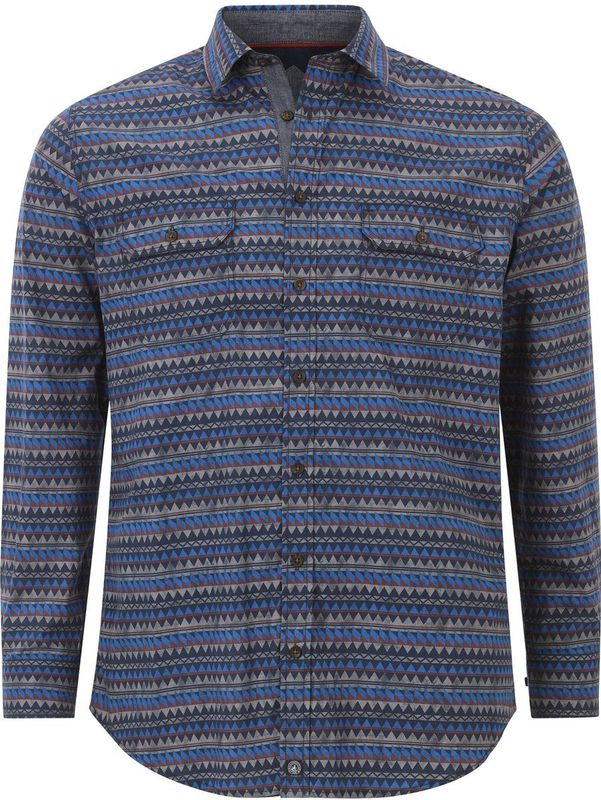 Jan Vanderstorm - HALJORN - Overhemd - Blauw