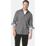 Jan Vanderstorm - Bjornman - Overhemd - Groen - Zwart - Wit - Lange Mouw - Comfort Fit