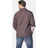 Jan Vanderstorm - Bjornman - Overhemd - Oranje/Zwart/Wit - Lange Mouw - Comfort Fit