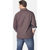 Jan Vanderstorm - Bjornman - Overhemd - Oranje/Zwart/Wit - Lange Mouw - Comfort Fit