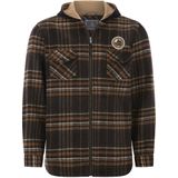 Jan Vanderstorm - FAAPE - Outdooroverhemd - Bruin - Comfort Fit