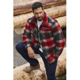 Jan Vanderstorm - FINNLEIV - Tussenjas - Rood - Casual Houthakkerslook