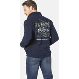 Jan Vanderstorm - TERJE - Fleecejack - Donkerblauw - Heren