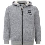 Jan Vanderstorm - NORVID - Gebreid Fleece Vest - Grijs