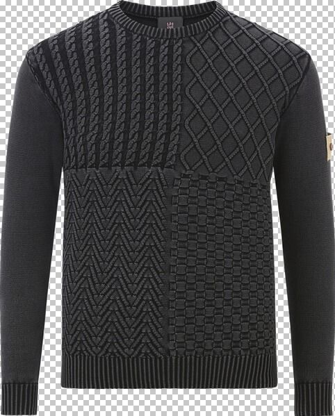 Jan Vanderstorm - RABBE - Trui - Zwart - Grote Maten