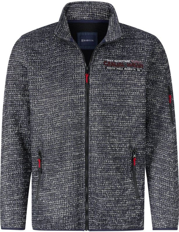 Babista - LOTTIRAGI - Gebreid Fleece Vest - Blauw