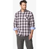 Overhemd - Lila - BARBITANTI - Geruit