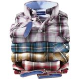 Overhemd - Lila - BARBITANTI - Geruit