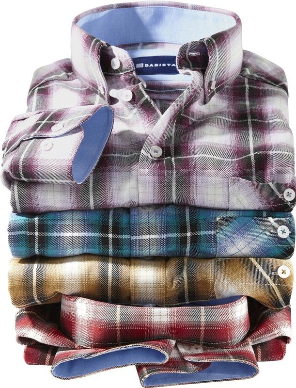 Overhemd - Lila - BARBITANTI - Geruit