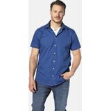 Jan Vanderstorm - PERTTU - Overhemd - Koningsblauw - Gestreept