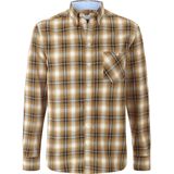 Overhemd - Geel - BARBITANTI - Geruit