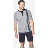 Jan Vanderstorm - LOFTUR - Pyjama - Grijs - 3 Stuks