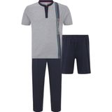 Jan Vanderstorm - LOFTUR - Pyjama - Grijs - 3 Stuks