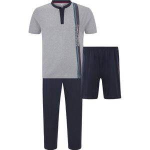 Jan Vanderstorm - LOFTUR - Pyjama - Grijs - 3 Stuks