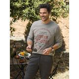 DIETOLLI - Shirt met Lange Mouwen - Olijf - Gedrukt - Casual