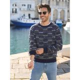 Babista - LIVIBELTI - Gebreide Trui - Blauw - 3D-look