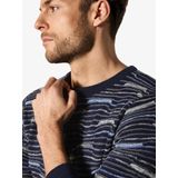 Babista - LIVIBELTI - Gebreide Trui - Blauw - 3D-look