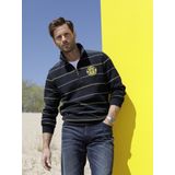 Babista - LUCCAVERTO - Sweatshirt - Donkerblauw - Troyer-kraag