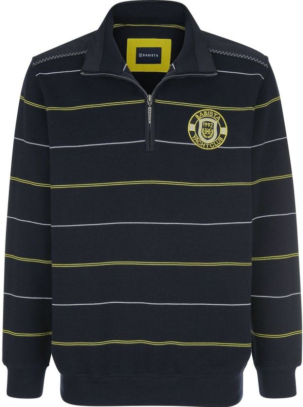 Babista - LUCCAVERTO - Sweatshirt - Donkerblauw - Troyer-kraag