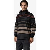 BABISTA - LUCIVERTA - Sweatshirt - Zwart - Katoen - Borstzak met Rits