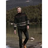 BABISTA - LUCIVERTA - Sweatshirt - Zwart - Katoen - Borstzak met Rits