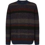 VELONZA - Trui - Donkerblauw - Patroon