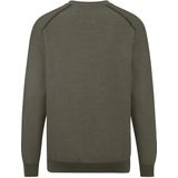 Babista - TESSALINI - Trui - Olijf - Fijngebreid - Ronde Halslijn
