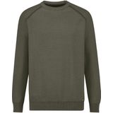 Babista - TESSALINI - Trui - Olijf - Fijngebreid - Ronde Halslijn