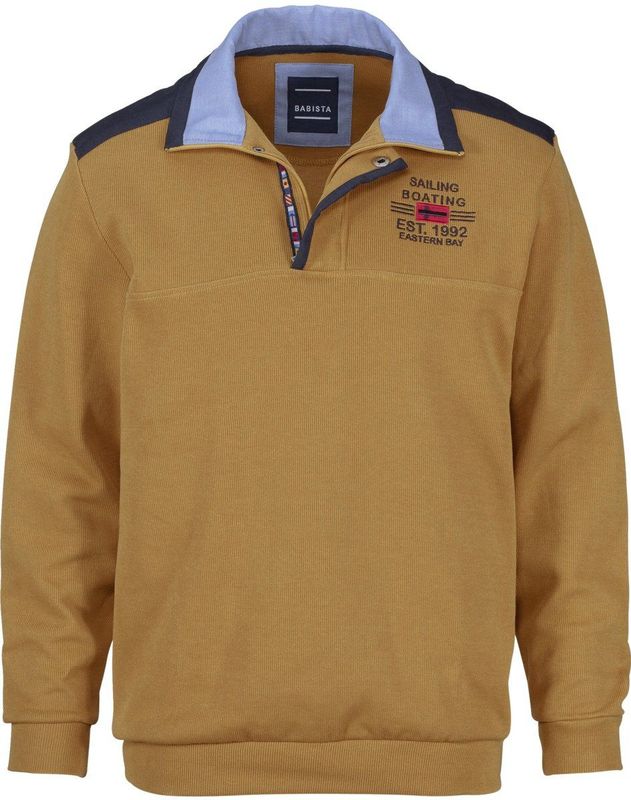 Babista - BELLAVUNTO - Sweatshirt - Donkergeel - 100% Katoen