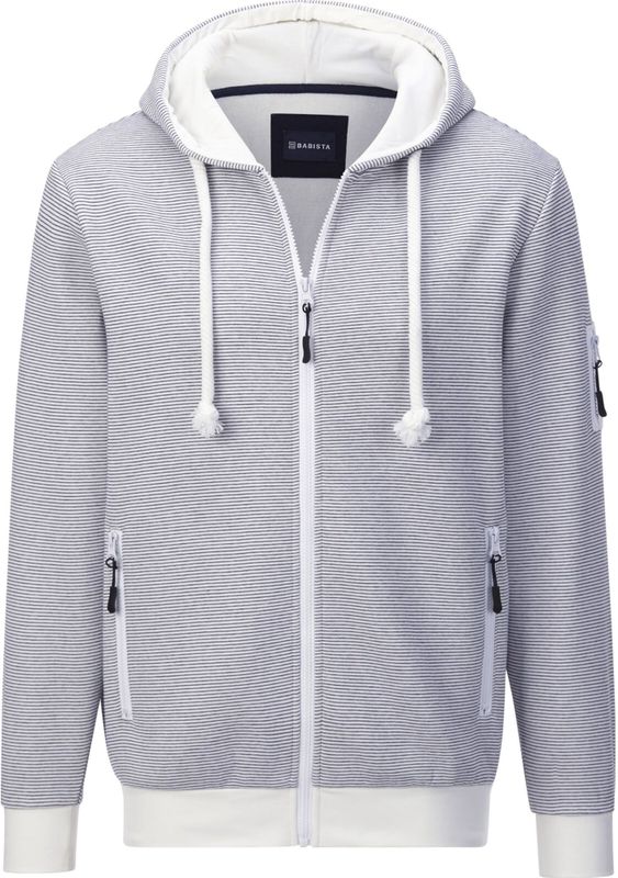 NOLIENZA - Hoodie - Marine - Katoen - Met Capuchon