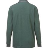Poloshirt - Groen Melange - MILANVETZO - Lange Mouwen